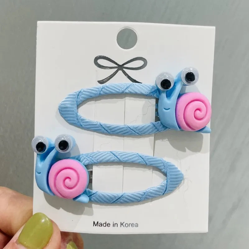2Pcs/Set Girls Animal Rabbit Dog Cat Rubber Elastic Hair Bands Children Ponytail Holder Scrunchie Headband Kids Hair Accessories