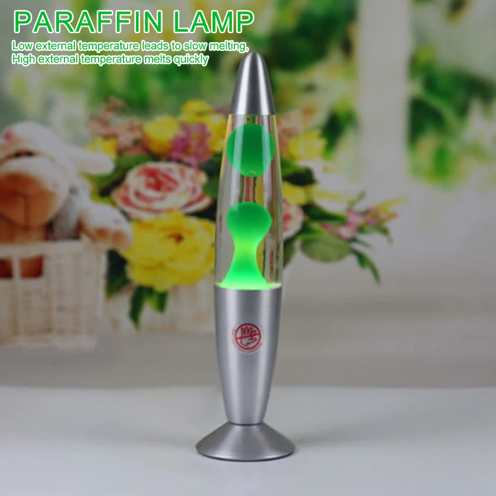 Vulkan Lava Quallen LED Nachtlicht UK Stecker Schlafzimmer Nachttisch Lampe Aluminium Legierung Basis Frieden Bewegung Lava Lampe Home Indoor Decor 