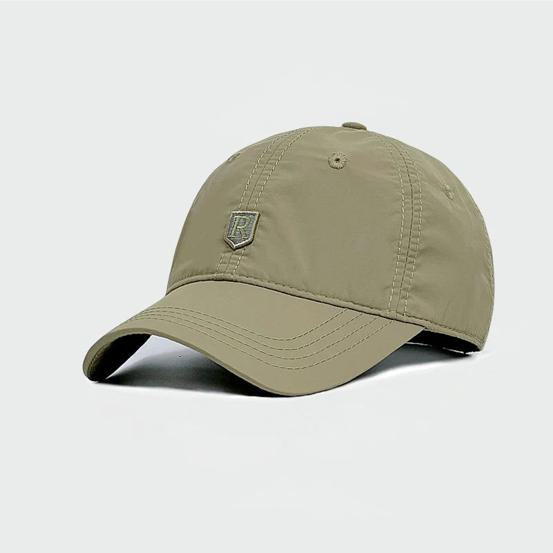 Summer Men Women Quick Dry Hat Golf Driving Cycling Letter Embroidery Baseball Caps Outdoor Sports Camping Breathable Sunhat