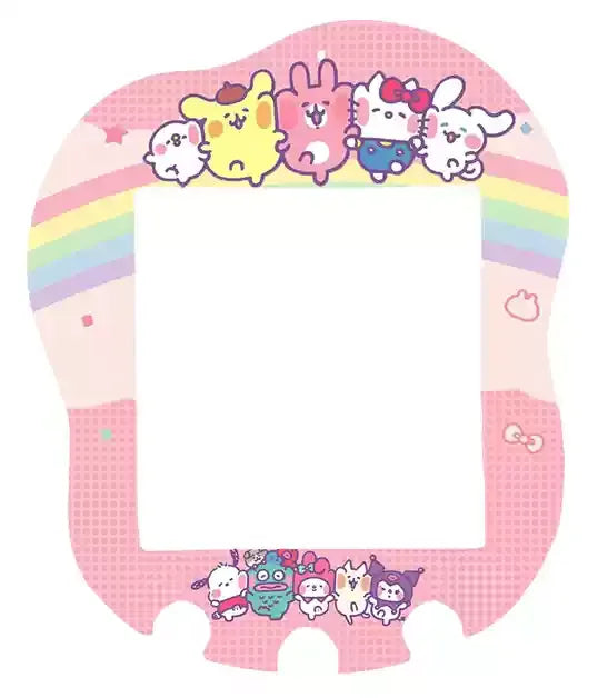 Sanrio Tamagotchi Uni Faceplate Silicone Protective Film Kawaii Sticker Cute Hellokitty Tamagotchi Protective Ornament Gifts