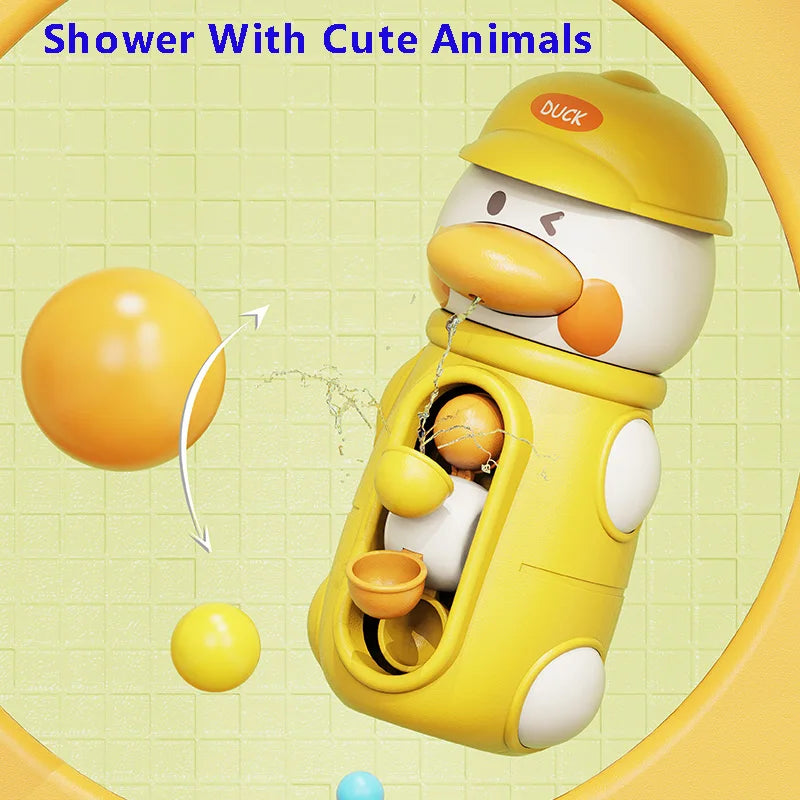 Sommer-Wasserspielzeug für Babyparty, süße Ente/Elefant, Wasserwagen-Spiele, Badezimmer-Geschenke für Kinder für Jungen und Mädchen über 6 M 