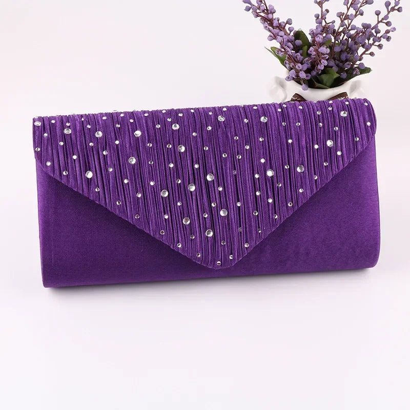 Women Diamonds Evening Bag Female Clutch Design Brand Luxury Shoulder Bags Party Handbags Shiny Purse Messenger Pack