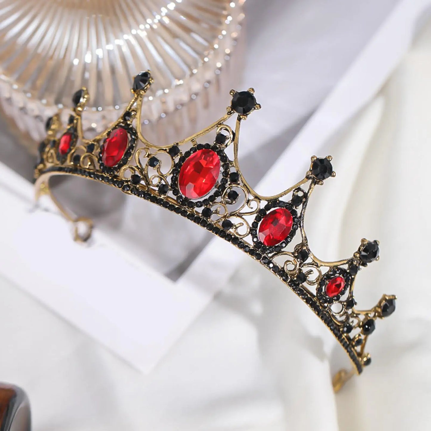 Rhinestone Crowns Tiaras Wedding Headband Hair Accessories Headdress Baroque