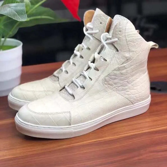 yingshang new arrival men crocodile boots crocodlie shoes for male boots