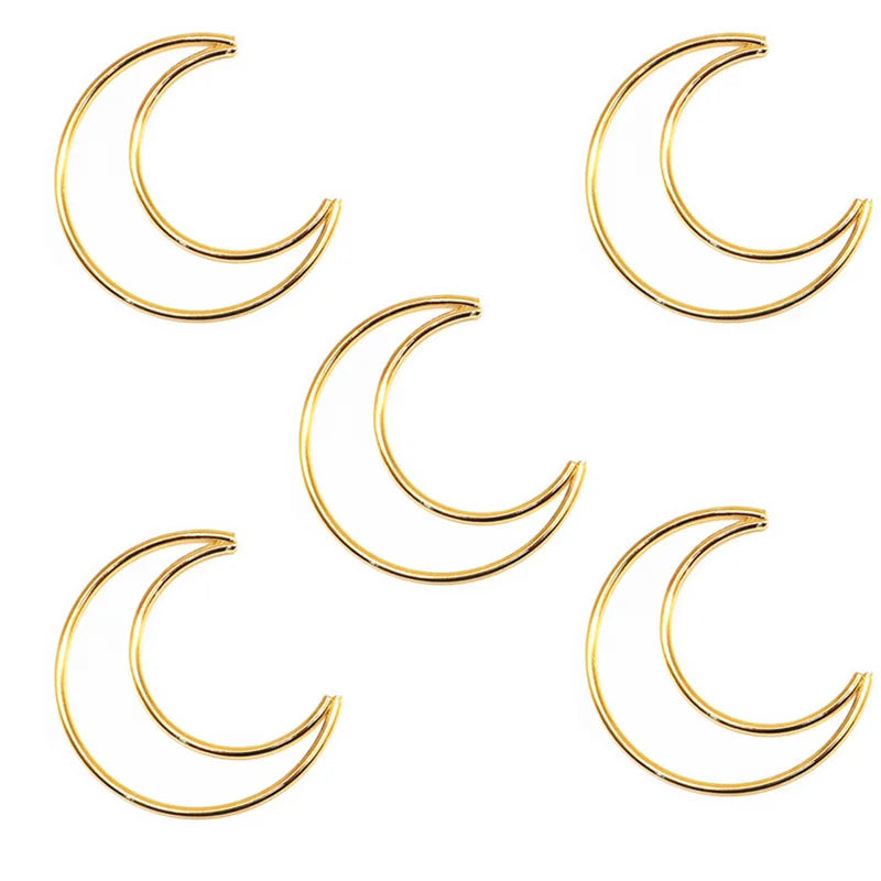 10pcs/5pcs Ramadan Gold ColorMetal Dream Catcher Dreamcatcher Ring Macrame Craft Hoop DIY Wedding Wind Chime Hanging Decorations