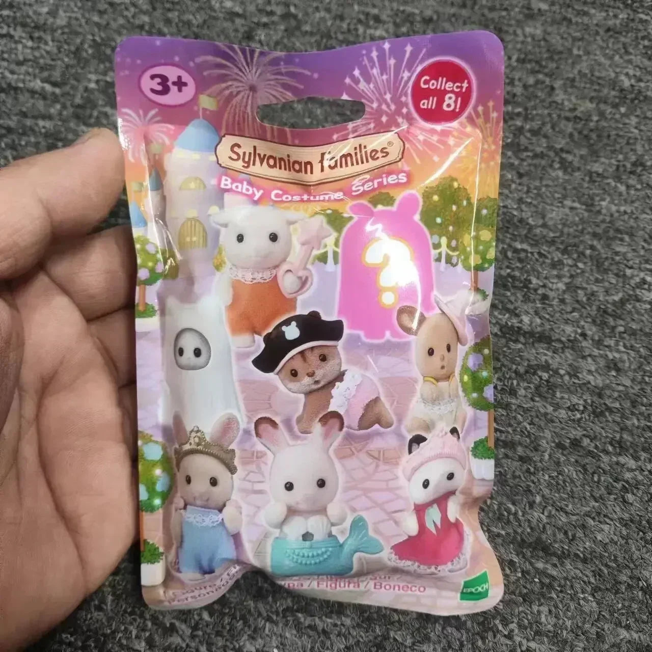 Japan Sylvanian Families Wald Partner Kawaii Camping Dress Up Baby Puppe süße Anime Figrues Zimmer Beflockung Spielzeug Geschenk