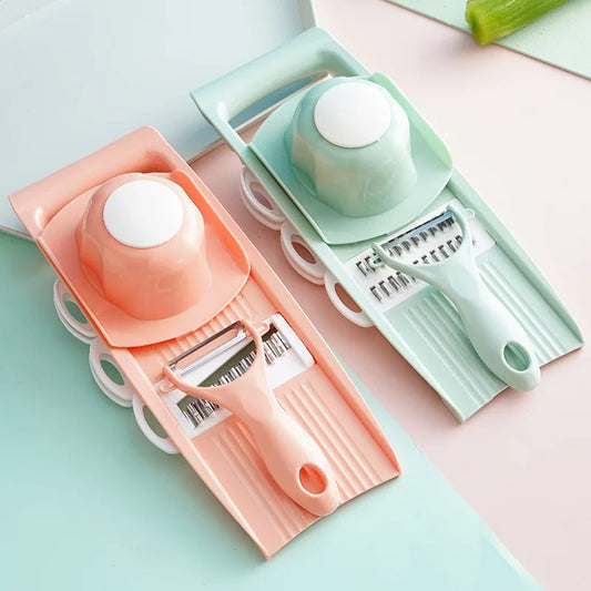 Vegetable Cutter with Steel Blade Slicer Potato Peeler Carrot Cheese Grater vegetable slicer Kitchen Accessories