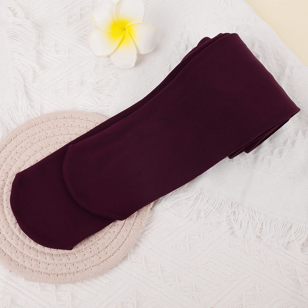 Women Elastic High Waist Stockings Winter Thicken Velvet Pantyhose Plush Leggings Shaping Winter Cold-proof Leg Socks Charm Sox