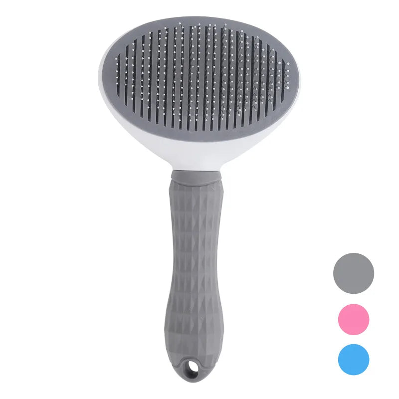 Pet Dog Brush Cat Comb Self cleaning Pet Hair Remover Brush For Dogs CatsGrooming Tools Pets Dematting Comb Dogs Accessories