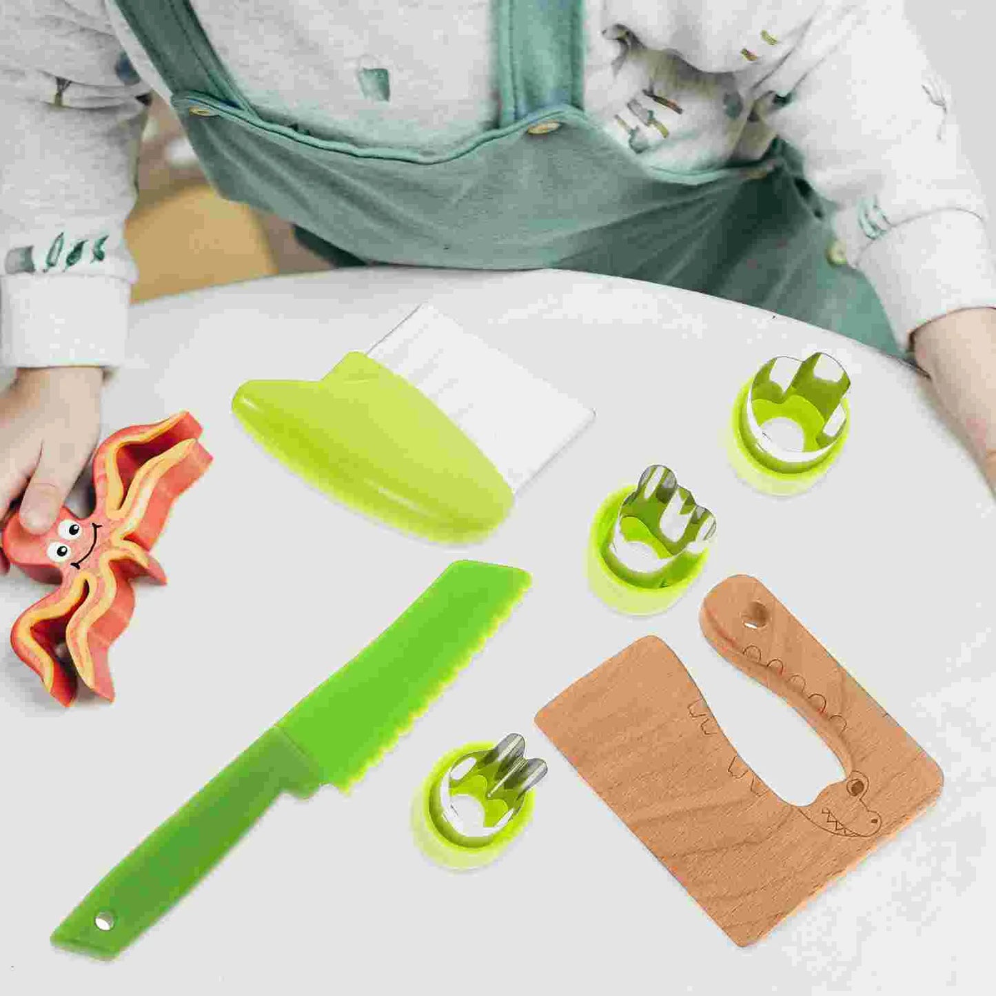 Kitchen Cooking Tools Toys for Toddlers Kids Playset Twelve Piece Accessories Child