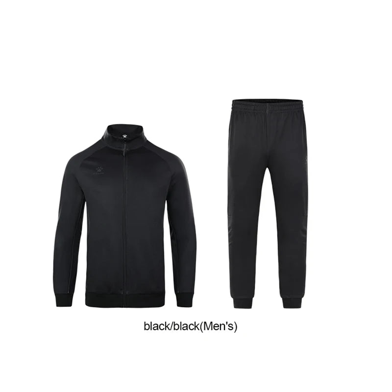 KELME Mens Sportswear Sets Gym Joggings Sport Fitness Tracksuit Outdoor Warm Running Sweatpants Sweatshirts Sport Suit Women