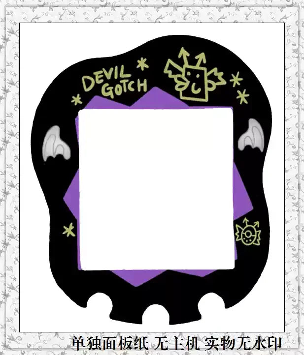 Sanrio Tamagotchi Uni Faceplate Silicone Protective Film Kawaii Sticker Cute Hellokitty Tamagotchi Protective Ornament Gifts