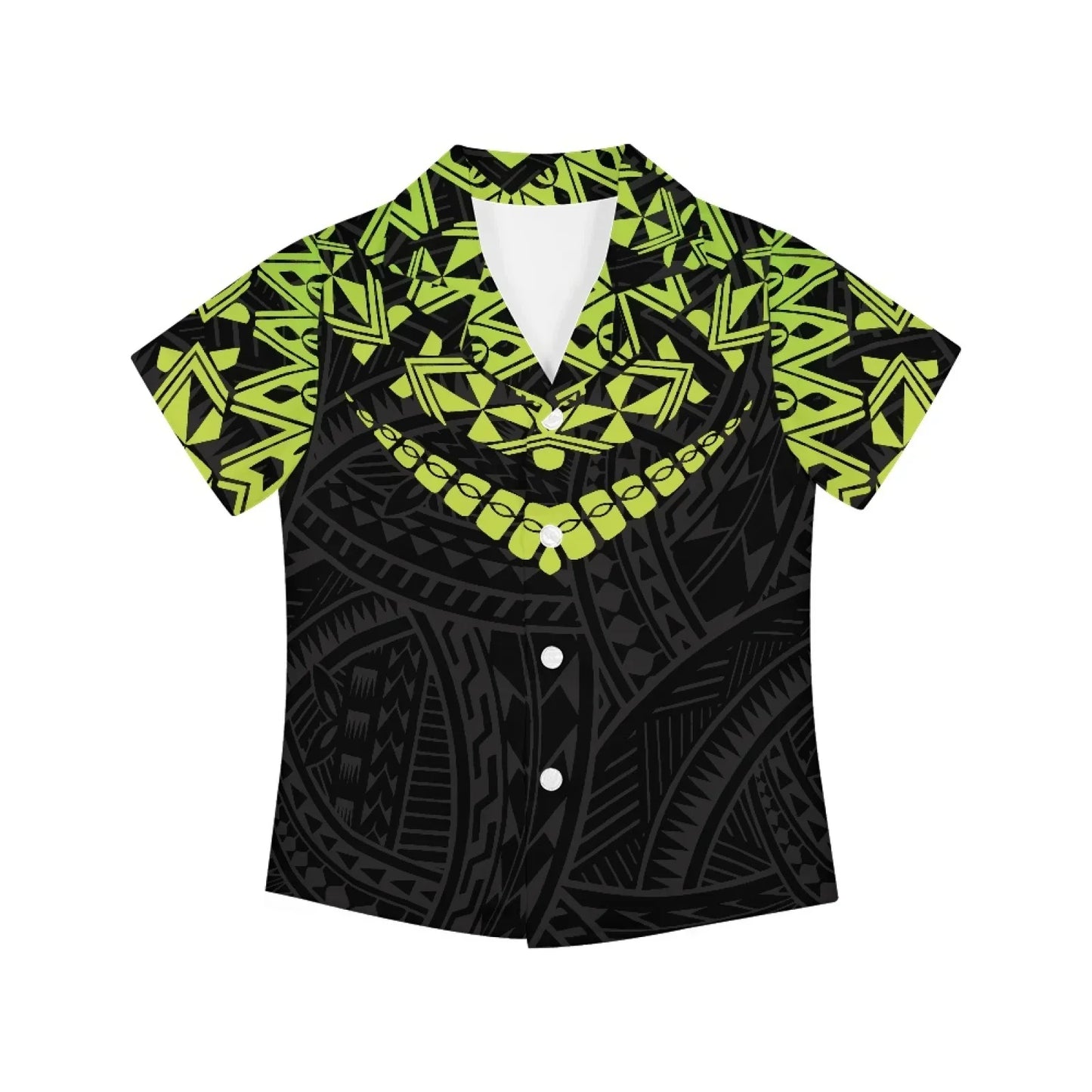Polynesian Tribal Fijian Totem Tattoo Fiji Prints Children Shirts Fashion Short-sleeved Boys Shirts For Kids Blouses