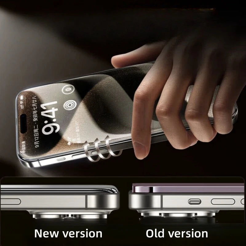 4PCS Tempered Glass For iPhone 15 Pro Max 15Pro 14 11 XR Fall Prevention Full Cover Screen Protector For iPhone 15ProMax