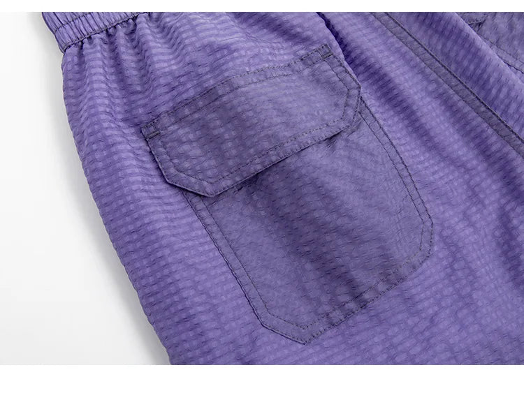 Desmiit Swimmear Men Swim Shorts Quick Dry Mens Beach Borard Surfing Sport Shorts Man Swimming Trunk Suit Lined Boardshorts