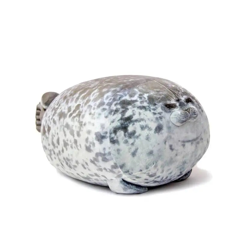 Angry Blob Robbenkissen, molliges 3D-Seelöwenpuppen-Plüschtier, Baby, Schlaf-Wurfkissen, Geschenke für Kinder und Mädchen 