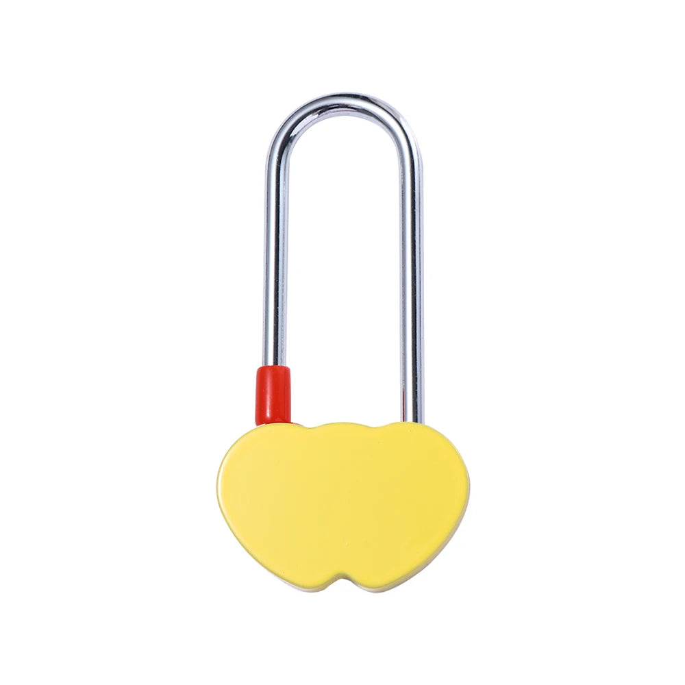 For Lovers Wedding Travel Supplies Couples Anniversary Without Key Heart Shape Keepsake Wedding Gifts Love Padlock Wish Lock