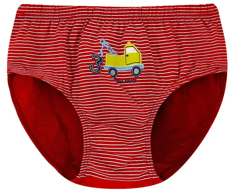 Children Panties Cartoon Kids Thong Underwear Cotton Briefs For Kids Breathable Printed Comfortable Boys Lingerie