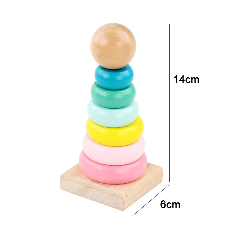 Montessori Babyspielzeug Kinder 3D Holzpuzzles Frühes Lernen Babyspiele Spielzeug Pädagogisches Holzspielzeug Für Kinder Geburtstagsgeschenke 