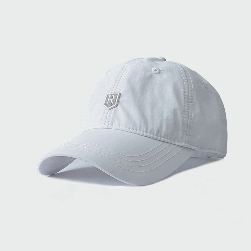 Summer Men Women Quick Dry Hat Golf Driving Cycling Letter Embroidery Baseball Caps Outdoor Sports Camping Breathable Sunhat