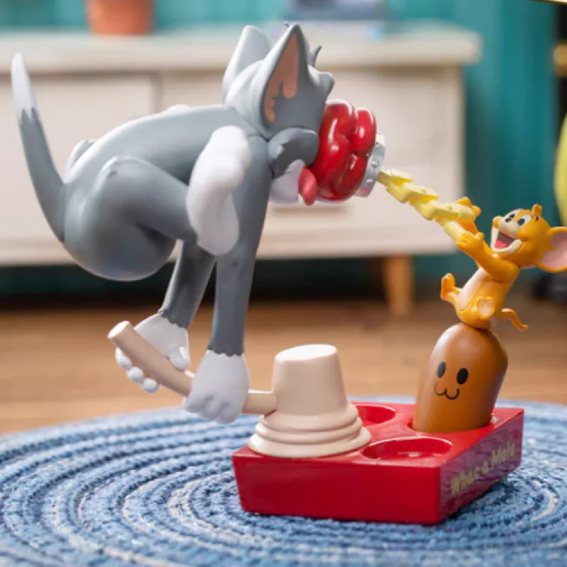 TOM and JERRY Cat and Mouse Battle Series Blind Box Toys Mystery Box Mistery Caixa Action Figure Surpresa Model Birthday Gift