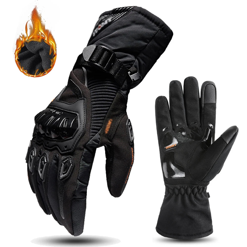 Motorradhandschuhe Winddicht Wasserdicht Guantes Moto Männer Motorrad Reithandschuhe Touchscreen Moto Motocross Handschuhe Winter 