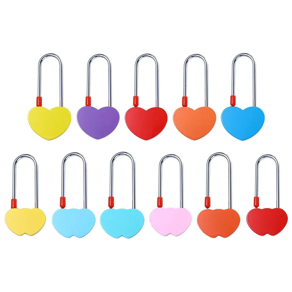 Vintage Travel Supplies Heart Shape Couples Without Key For Lovers Wedding Wish Lock Love Padlock Keepsake Wedding Gifts