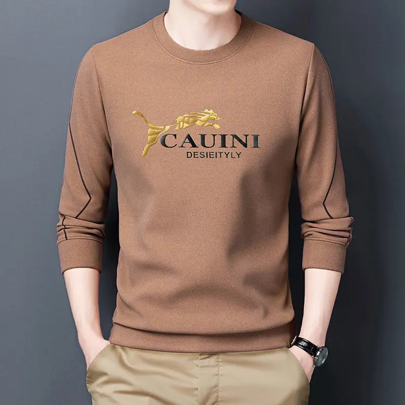 Male Pullover Round Neck Baggy Men's T-shirts 100℅ Cotton mon