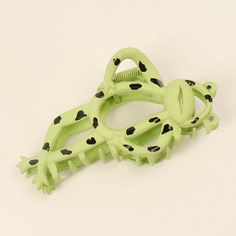 fresh Durian Metal Hair Clip Hair claws fruit oil drop flower Personality Fruit Funny Hair Claw Hairpin for Women Girls Headwear