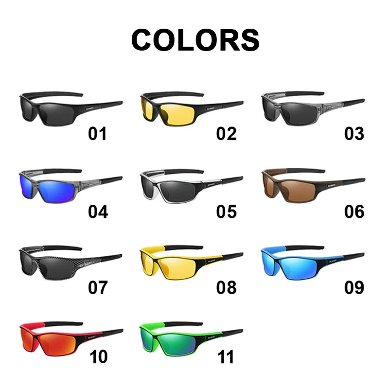 Polarized Sunglasses for Men Driving Cycling Outdoor Sports Shades Women Hiking Eyeglasses UV400 Fishing Running Eyewear
