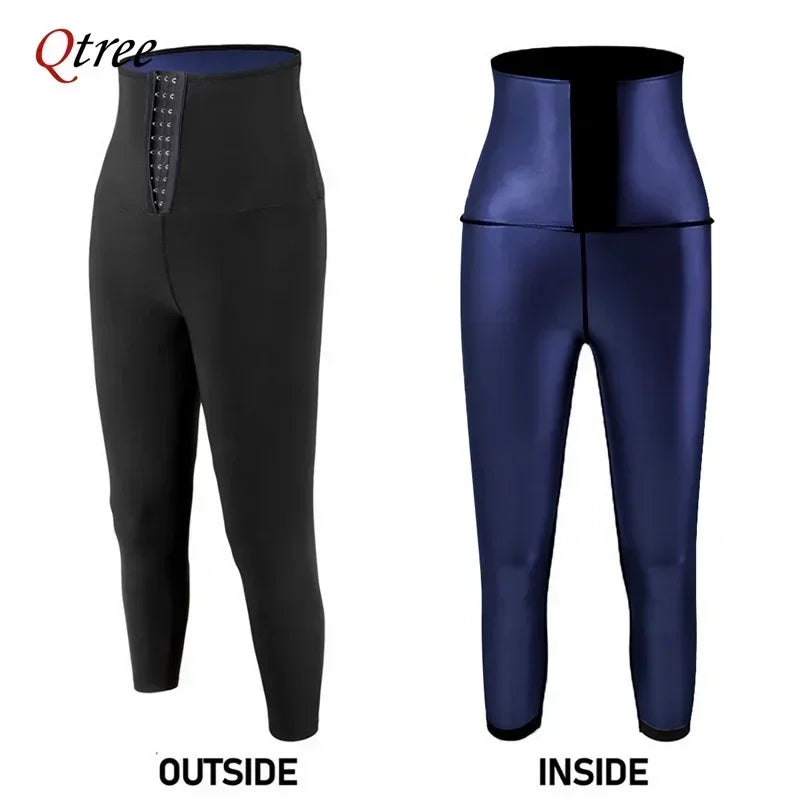 Body Shaper Pants Sauna Shapers Hot Sweat Sauna Effect Slimming Pants Fitness Short Shapewear Workout Gym Leggings Fitness Pants