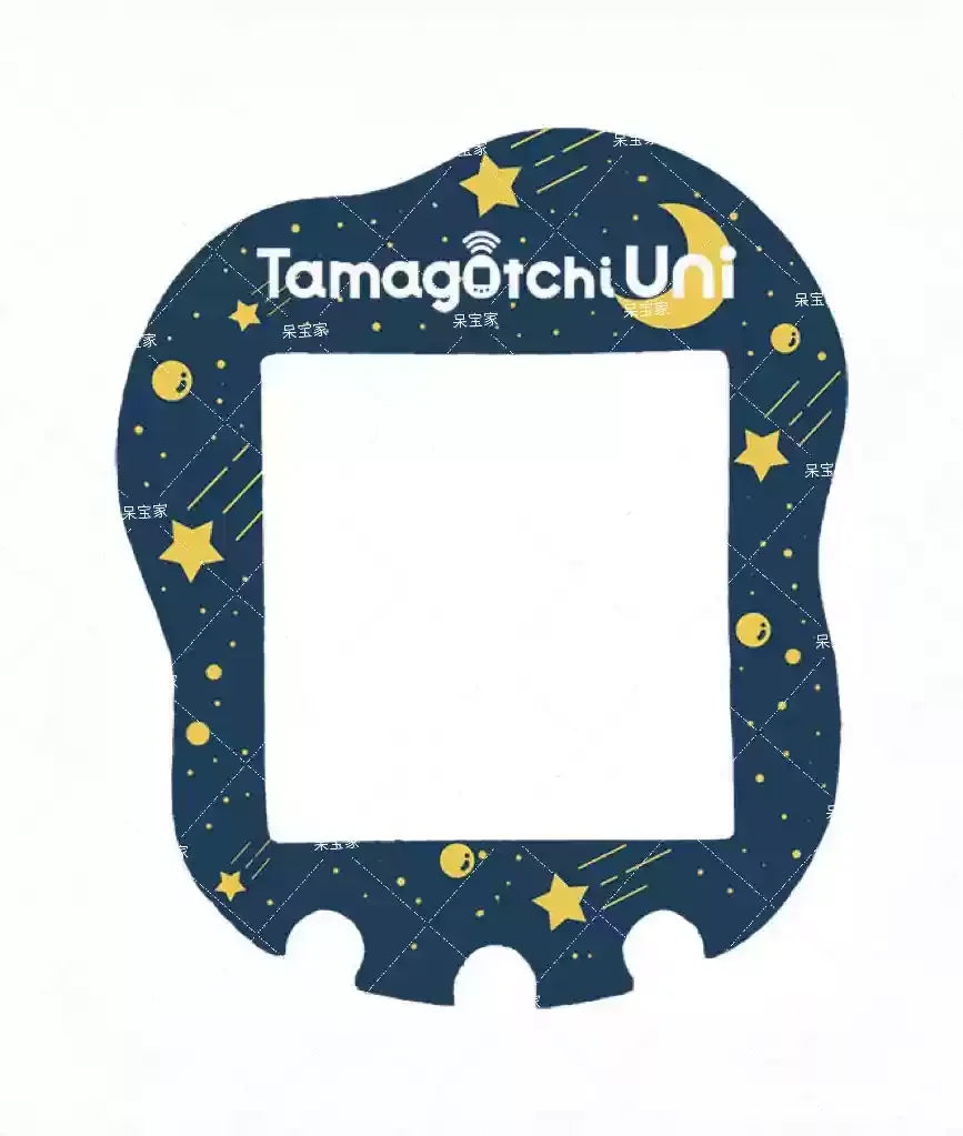 Sanrio Tamagotchi Uni Faceplate Silicone Protective Film Kawaii Sticker Cute Hellokitty Tamagotchi Protective Ornament Gifts