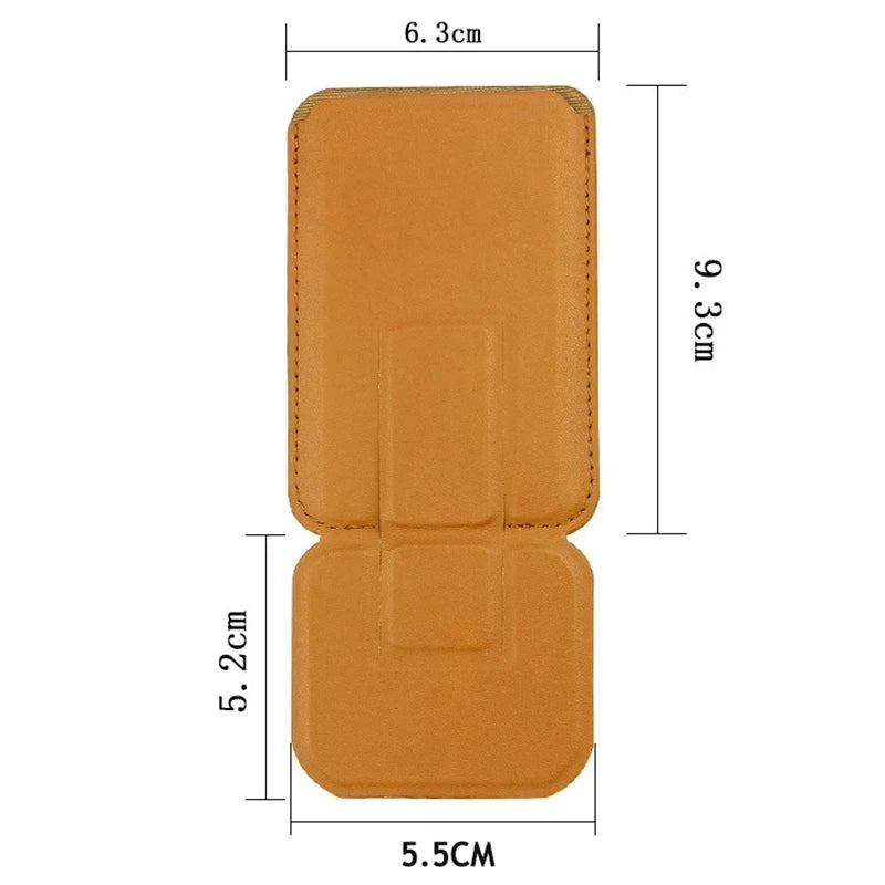 Magnetische Kickstand-Geldbörse mit Ständer, Telefonkartenhalter, Hülle für MagSafe iPhone 13 12 14 Pro Max, Mag Safe Rückseite mit Lederbezug 