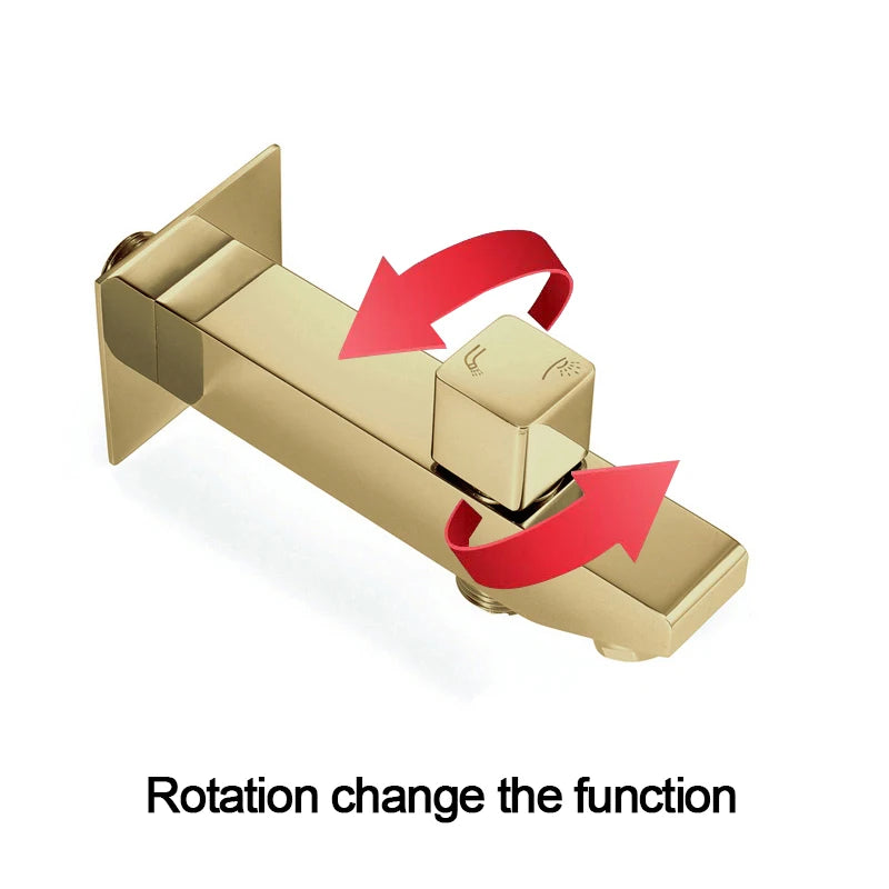 M Boenn Emotional Appeal Paar Musik Spa Doppelter Regenduschkopf Badezimmer Duschsystem Druckknopf Typ Thermostat Armaturen 