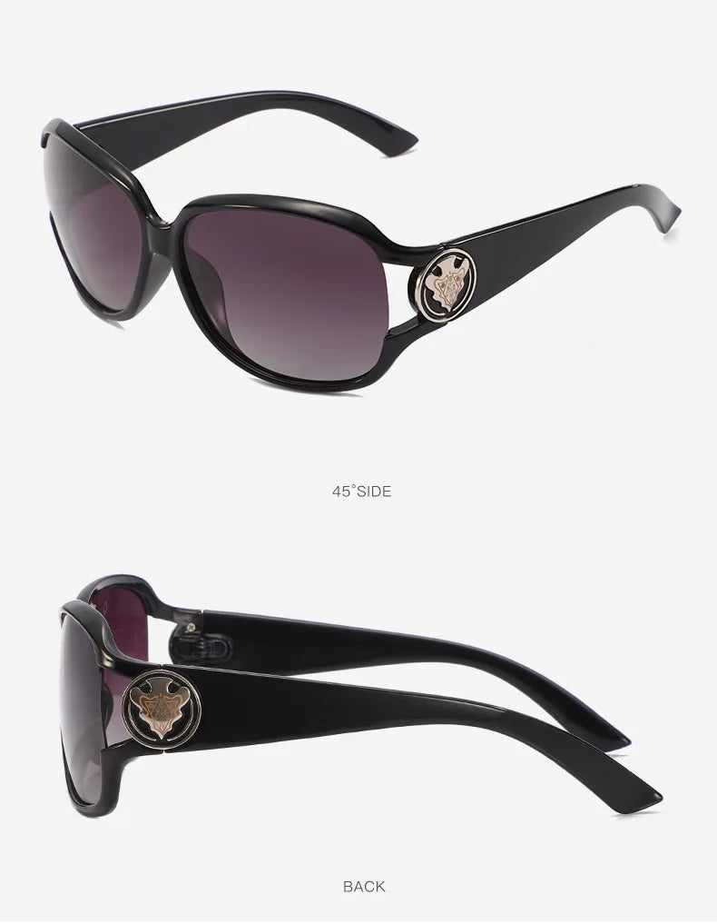 New Women's Fashion Eyewear Two Tone Polarised Sunglasses