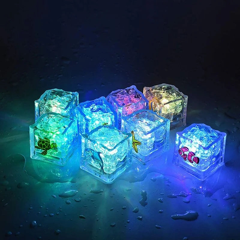 Baby-Badespielzeug, Badewanne, LED-Leuchtspielzeug, bunt, wechselnde wasserdichte Unterwasserlichter, Badespielzeug für Jungen und Mädchen, Geburtstagsgeschenk 