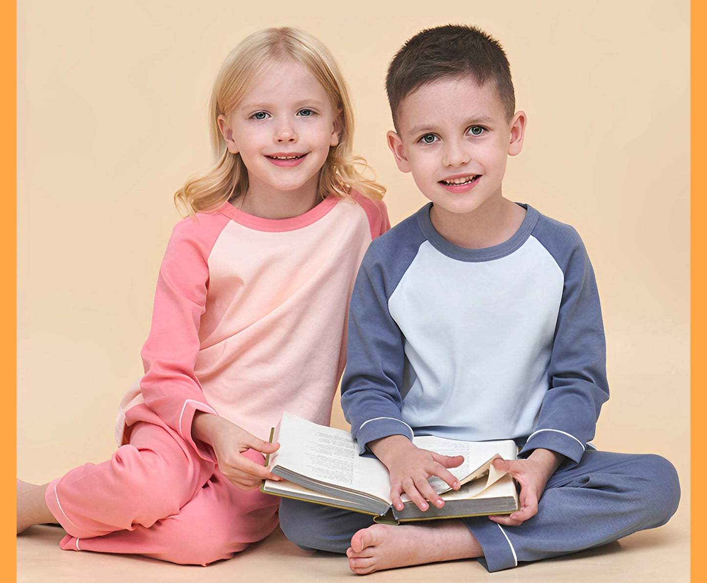 Winnie the Pooh  Cotton Kids Pajama Sets ,Sleeping Clothing Sets, long Sleeve Pants Sleepwear