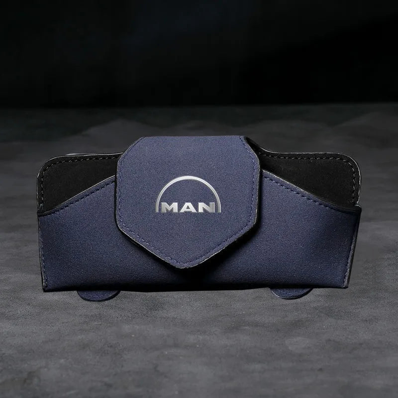 Car Glasses Holder Decoration Case Cover Eyeglass Sun Glasses Storage for MAN TGX TGM TGA TGS TGE Far Fashion aroma Accessories