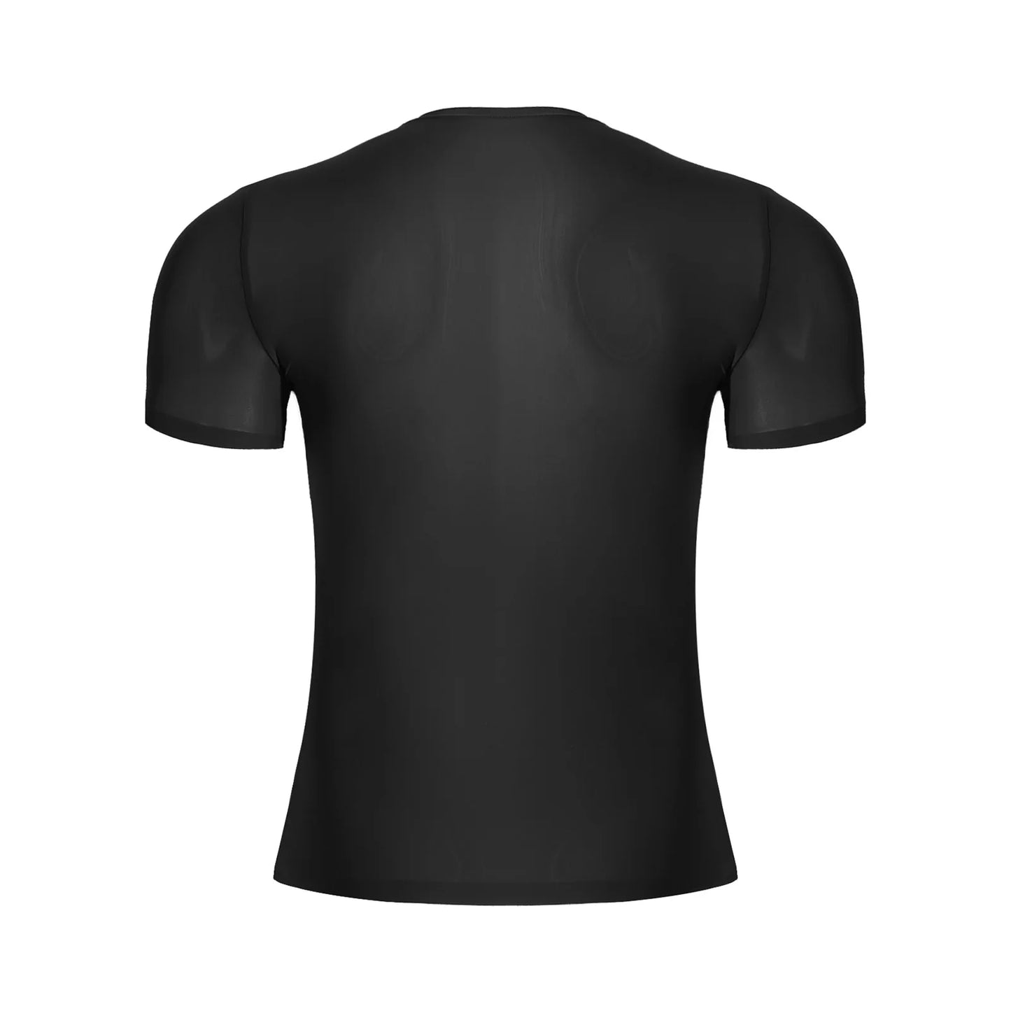 Mens Quick-dry Athletic T-shirt Round Neck Short Sleeve Ice Silk Ultra-thin Blouses Top for Gym Sports Workout Fitness Swimming mon