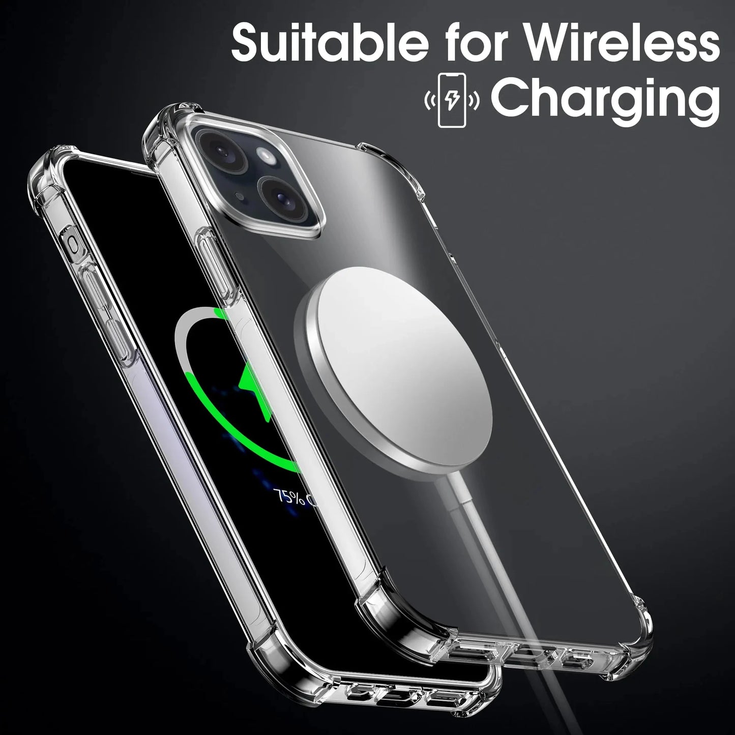 Shockproof Clear Phone Case For iPhone 15 13 11 12 14 Pro Max Plus Mini X XR XS Soft Silicone Protection Transparent Accessories