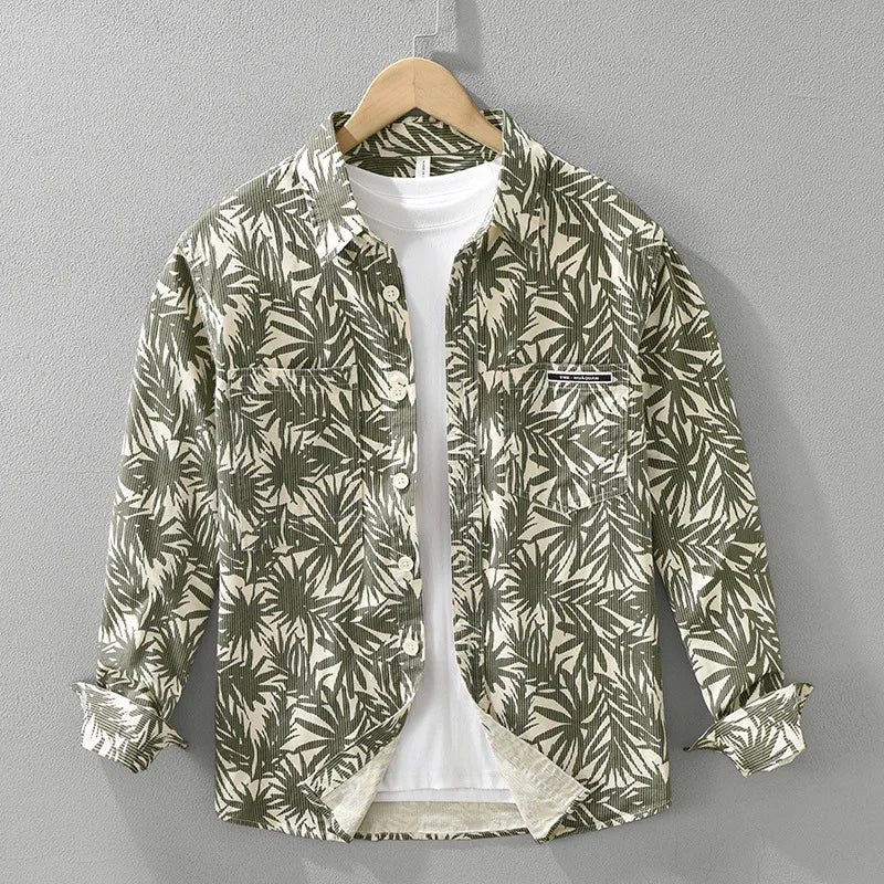 Luxury Original Men's Shirts and Blouses Cotton Linen Shirt Tiki Mens Clothing T-shirts mon