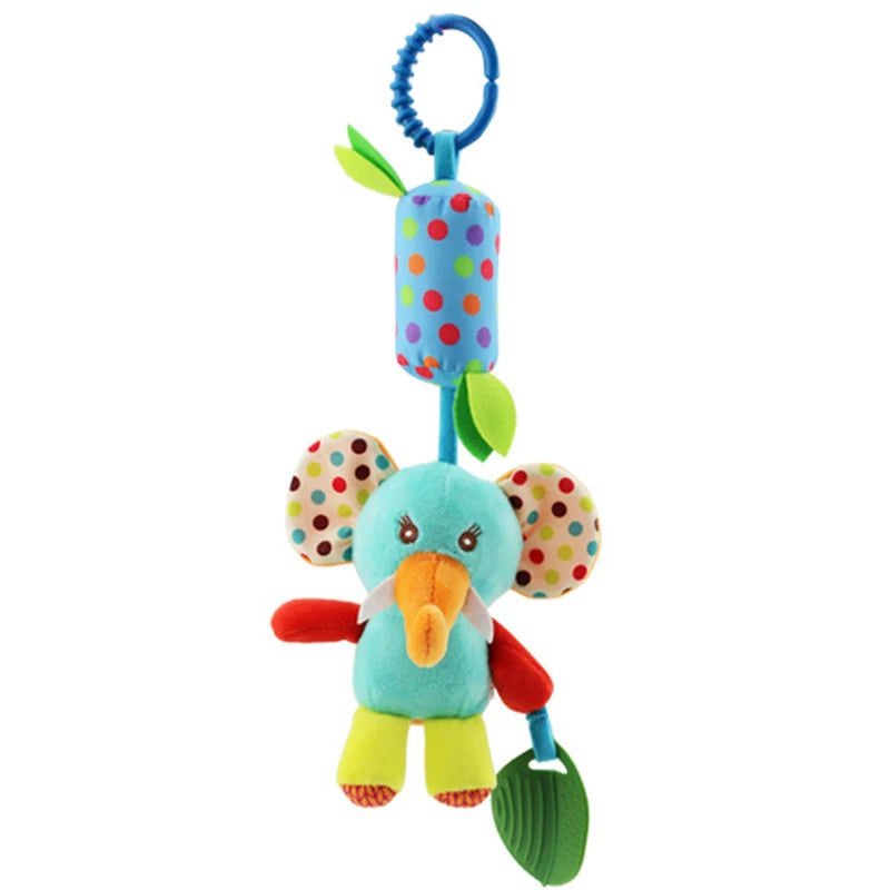 Babybett Hängende Rasseln Spielzeug Autositz Spielzeug Weiche Mobiles Kinderwagen Kinderbett Kinderbett Spiralspielzeug Kinderwagen Hängende Puppen für Babys Neugeborenes Geschenk 