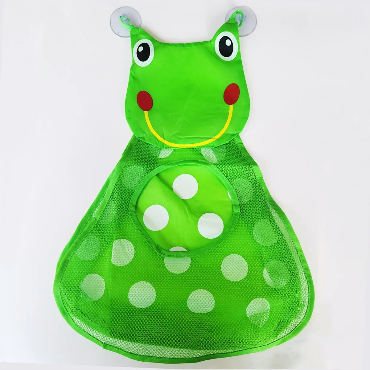Duck Frog Baby Bath Toy Storage Bag Shower Holder Toys Organizer Net Baskets Water Toys Game Bag for Kids Strong Suction Cups