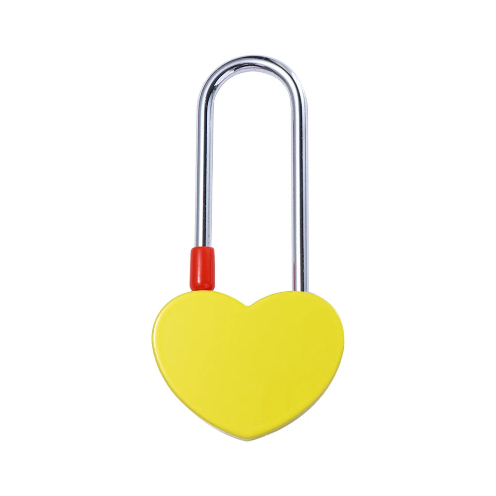 For Lovers Wedding Travel Supplies Couples Anniversary Without Key Heart Shape Keepsake Wedding Gifts Love Padlock Wish Lock