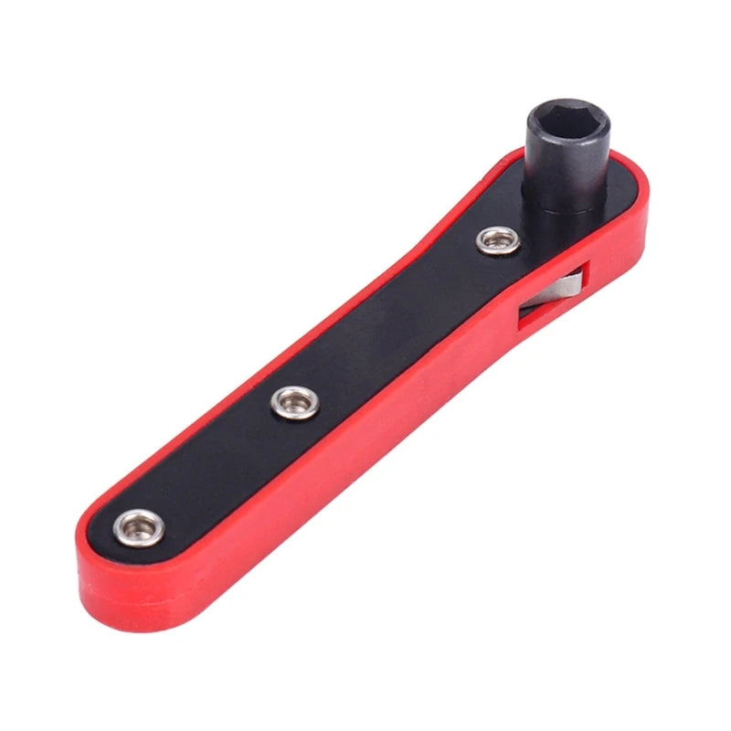 Hexagon Ratschenschlüssel 1/4 Zoll Mini Ratschenschlüssel Schraubendreher Reparatur Werkzeug Set 