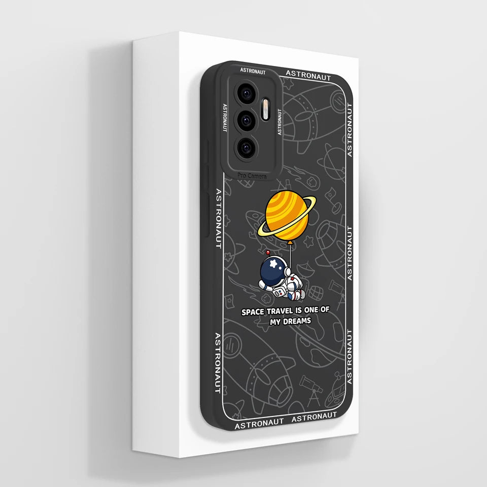 Case For Vivo S10E 5G V23E 4G 5G Y75 4G Beautiful Flower Cartoon Girl Liquid Anti-fall Phone Cover For VivoS10e V23e Y75 Funda