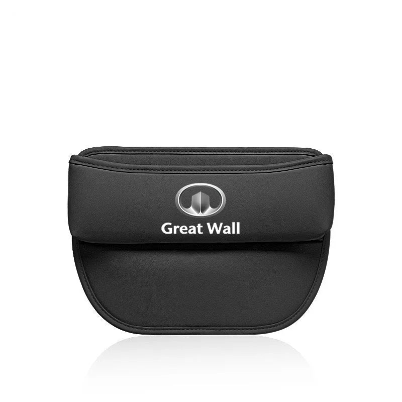 For Great Wall HAVAL GWM M4 STEED Poer Wingle 5 Haval  Leather Car Seat Gap Crevice Slot Storage Box Organizer Auto Accessories