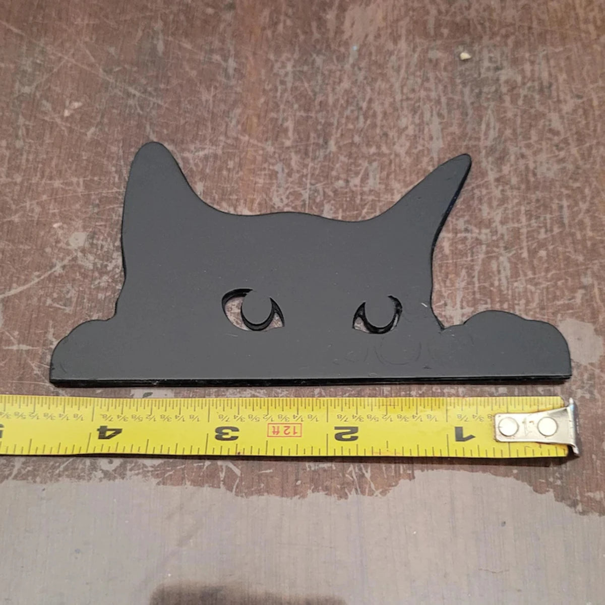 1 Pc Cat looking up Door Topper Decoration，Wooden Over Door ，Lintel and Signs BIdeal for Kitchen Organization，Rustic Home Decor