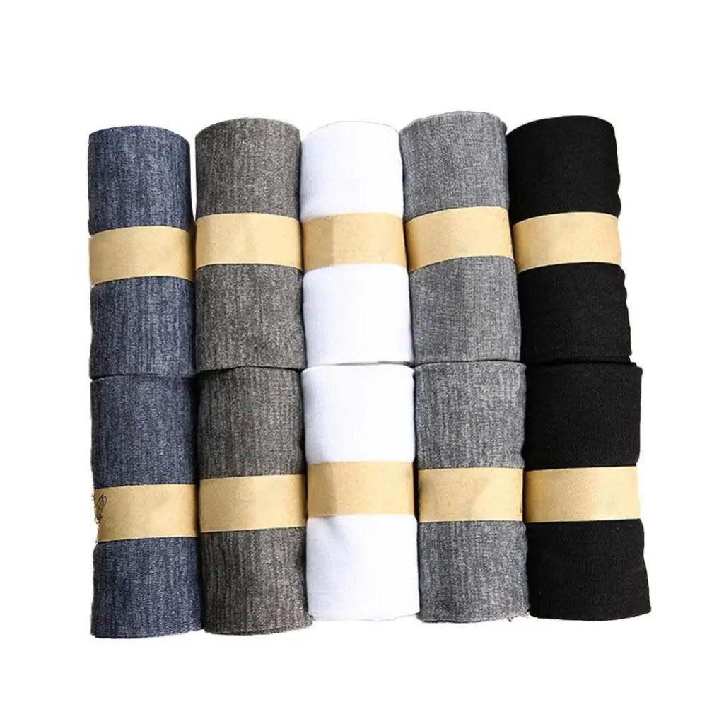 Socks Men Casual Breathable 10Pairs/Set Middle Tube Spring Summer Foot Bath Socks Comfortable Soft Easy To Wear Won't Hurt Feet