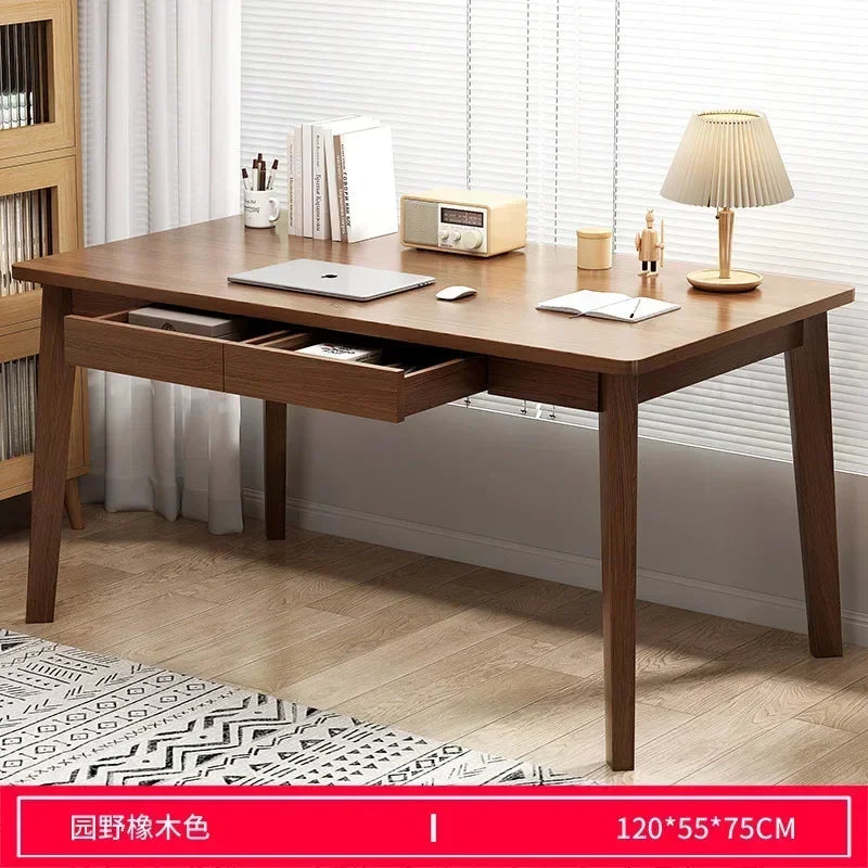 Wood Home Office Computer Desk Corner Desk with 3 Drawers and 2 Shelves,Large L-Shaped Study Writing Table Storage Cabinet